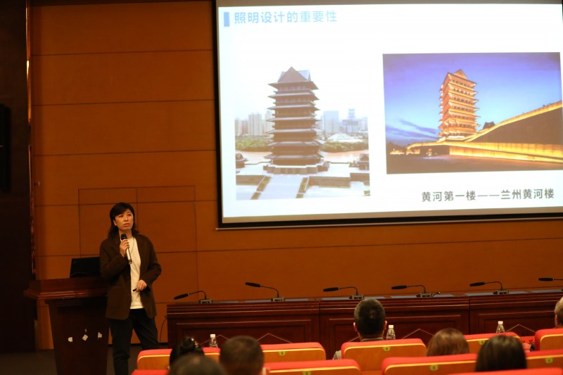 沈阳城市建设学院举办“照明设计”订单班宣讲会5